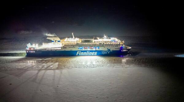 Finncanopus on Finnlinesin uusin laiva Naantali - Kapellskär -reitillä
