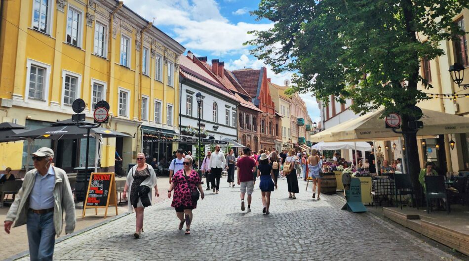 Vilna on kulttuurin lisäksi täynnä hyviä ravintoloita.