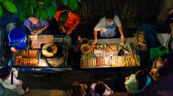 Street Food Thaimaassa