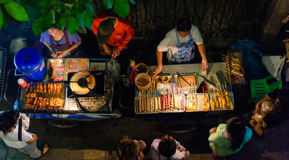 Street Food Thaimaassa