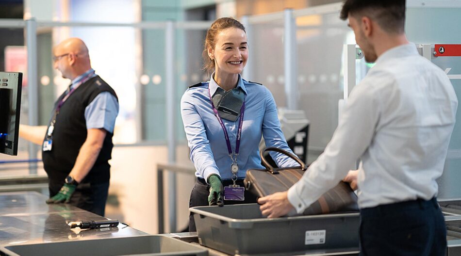 Heathrow'n lentoaseman turvatarkastus