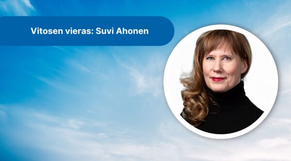 Vitosen vieras Suvi Ahonen
