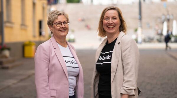 Nina Vesterinen ja Sanna Forström