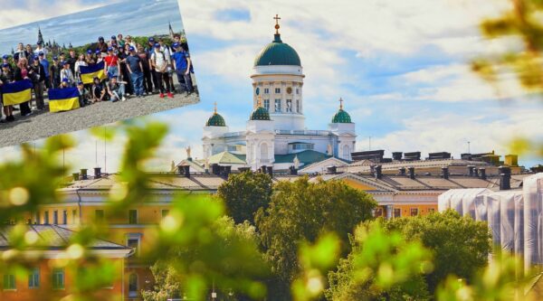 Ukrainalaisten lasten leiri Helsingissä